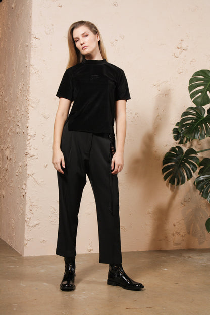 Single Pleated Trouser