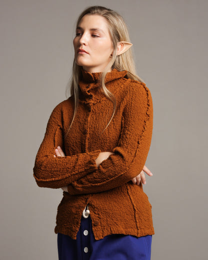 Toffee Brown Cauliflower Shirt