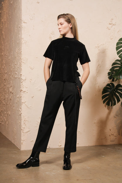 Single Pleated Trouser