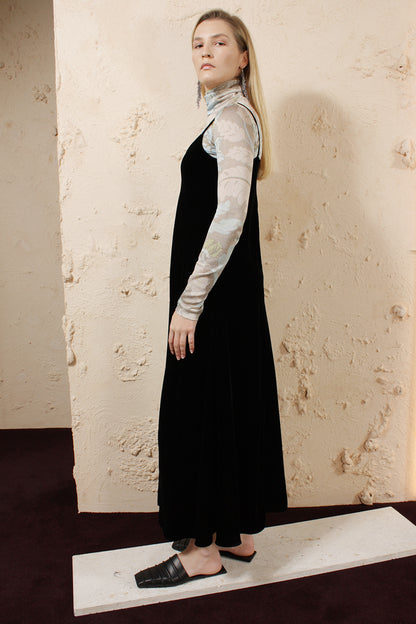 Velvet Slip Dress