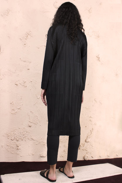 Pleated Shirt Dress