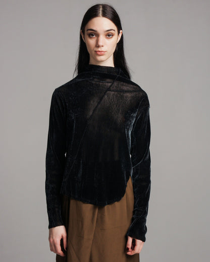 Sparkle Velvet Longsleeve Top