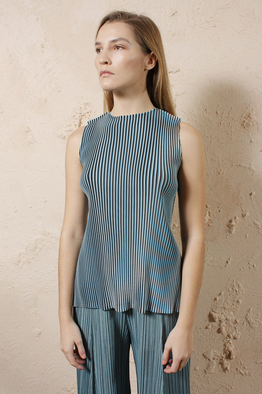 Blue Striped Tank