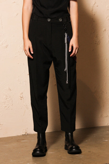 Pleated Tapered Pant