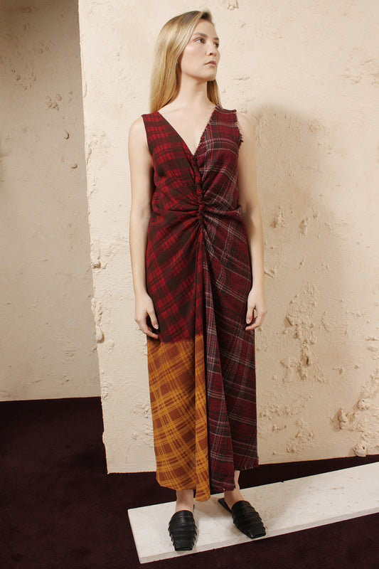 Tartan Twist Dress