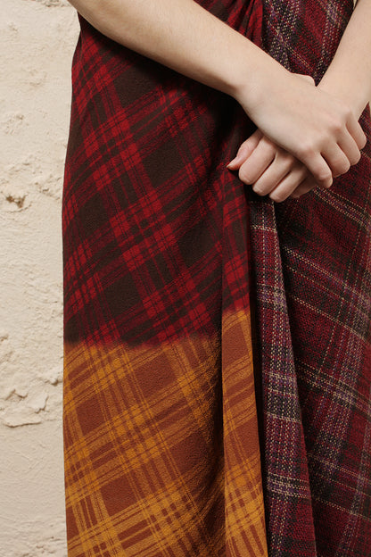 Tartan Twist Dress