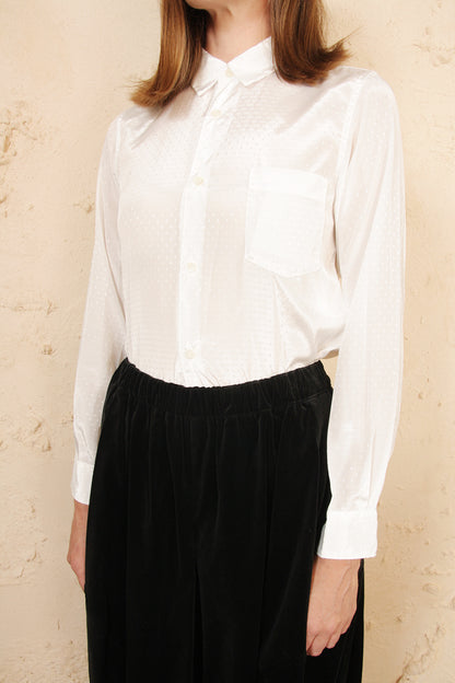 Spotted White Shirt