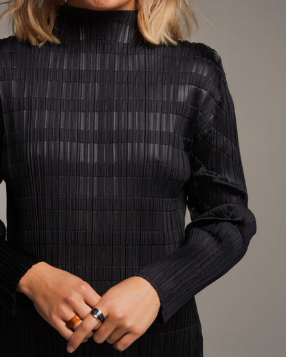 Wafers Navy Dress