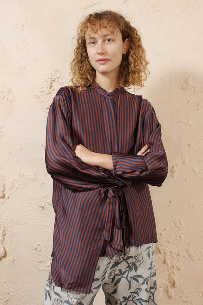 Tipha Striped Blouse