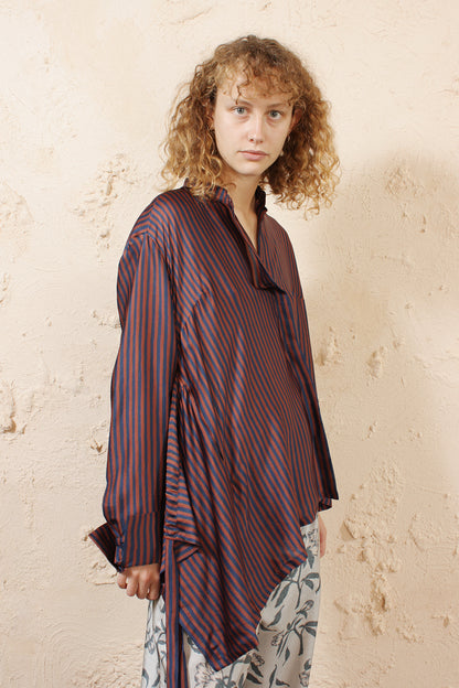 Tipha Striped Blouse