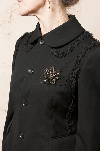 Stainless Steel Brooch