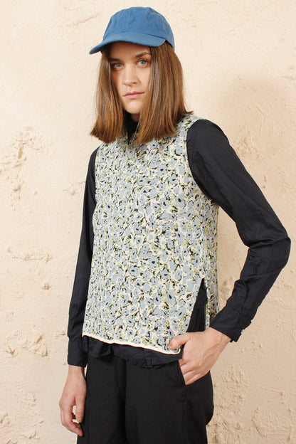 Keliza Jacquard Top