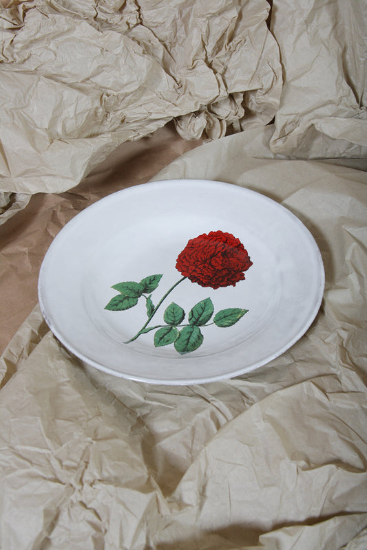 Dutch Hundred Rose Plate
