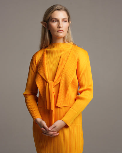 Turmeric Double Layered Cardigan