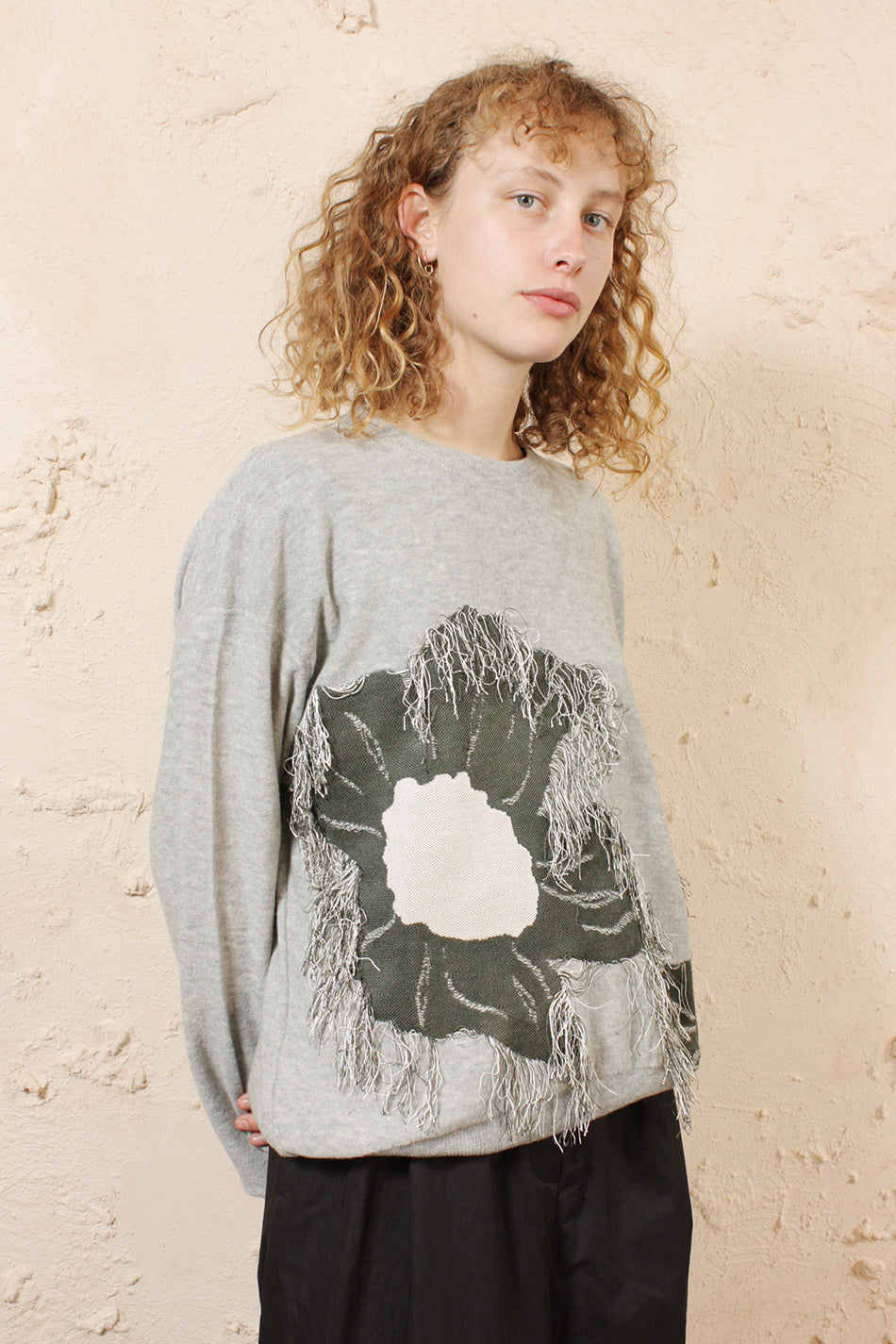 Kassan Flower Sweater