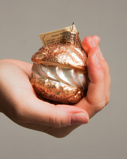 Cream Puff Ornament