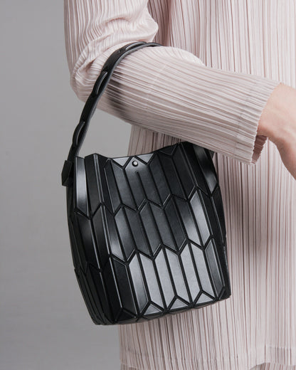 Black Bucket Bag