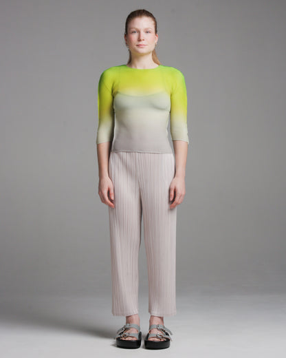 Greige Pleat Pant