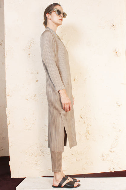 Keyhole Dress Taupe