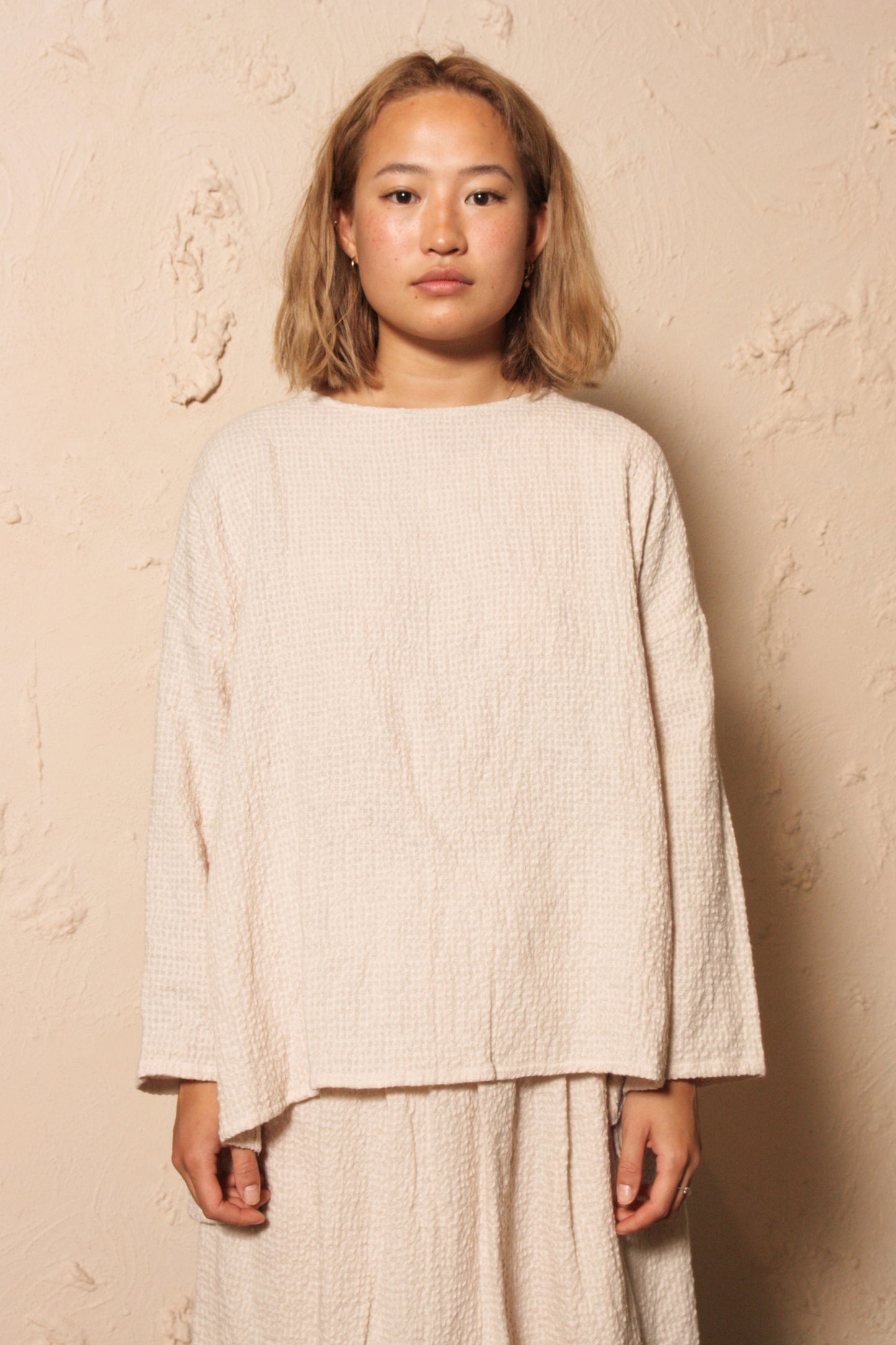 Cotton Wool Pullover Natural