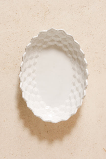 Cube Oval Salad Bowl