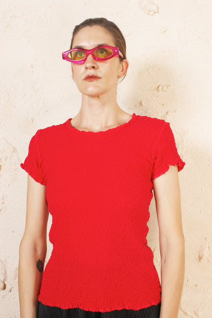 Cauliflower Tee Red