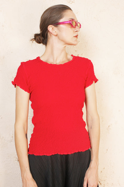 Cauliflower Tee Red
