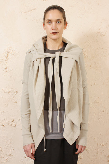 Cropped Hooded Wrap
