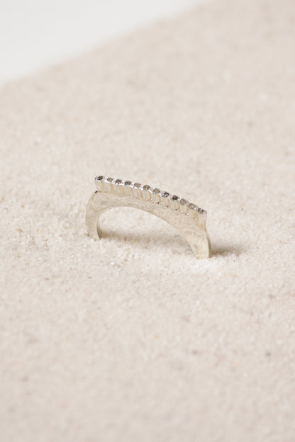 Zohra Grey Diamond Ring