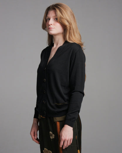 Black and Green Cardigan