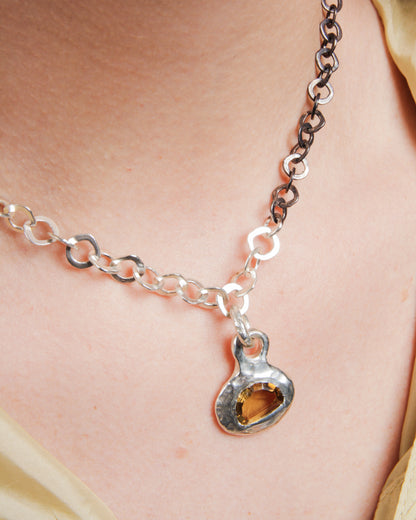 Pe Nhill Beer Quartz Necklace