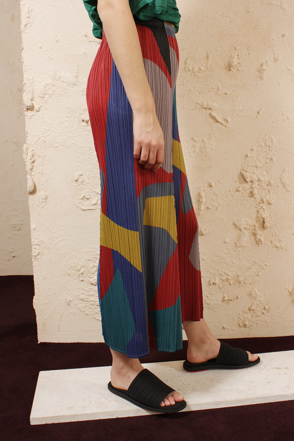 Wide Abstract Pants