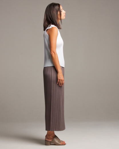 Grey Ankle Skirt