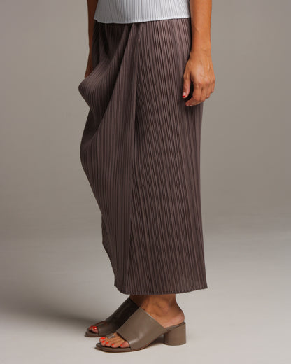 Grey Ankle Skirt