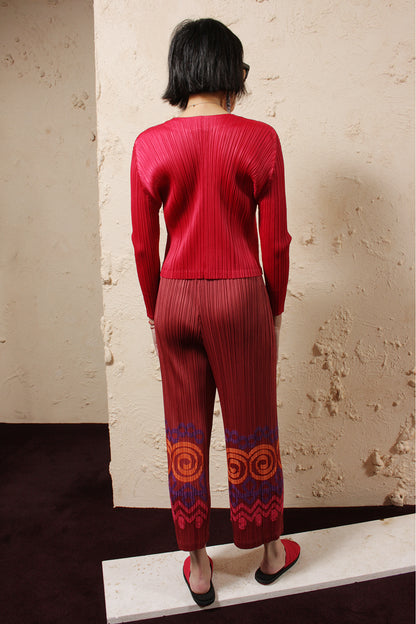 Swirl Print Pants