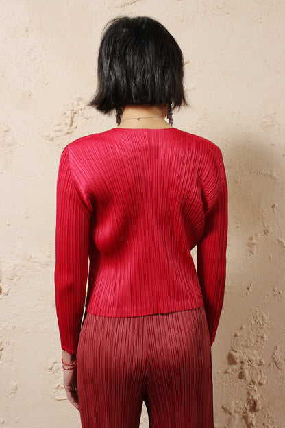 Pink Short Cardigan
