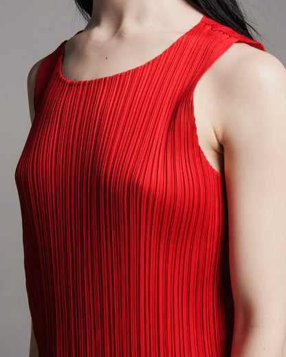 Red Basic Tank Dress
