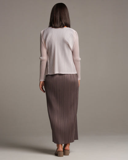 Grey Ankle Skirt