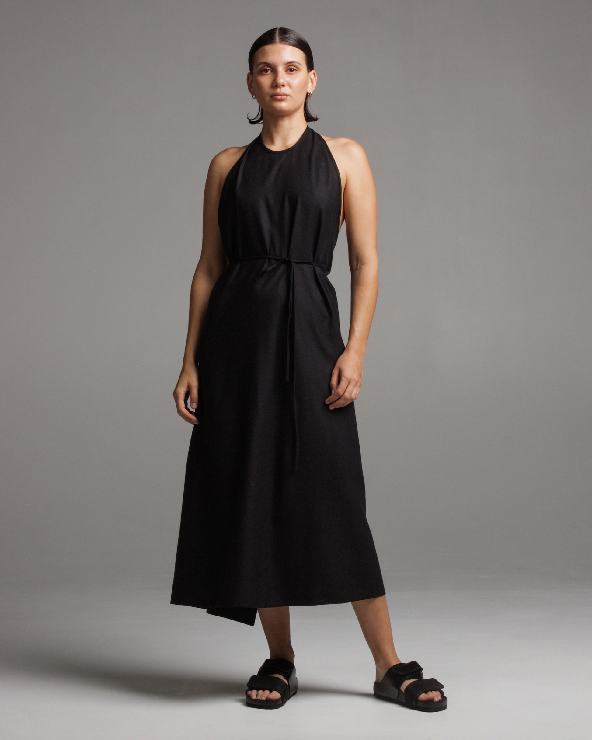 Black Apron Dress Dilettante Black Apron Dress Dilettante