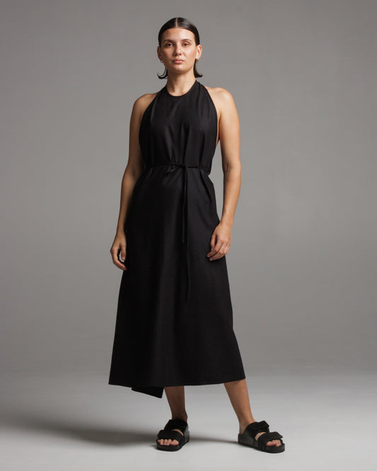 Black Apron Dress