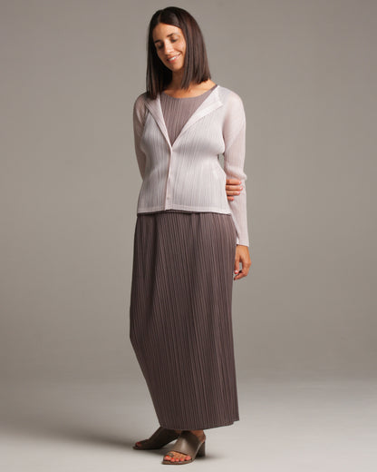 Grey Ankle Skirt