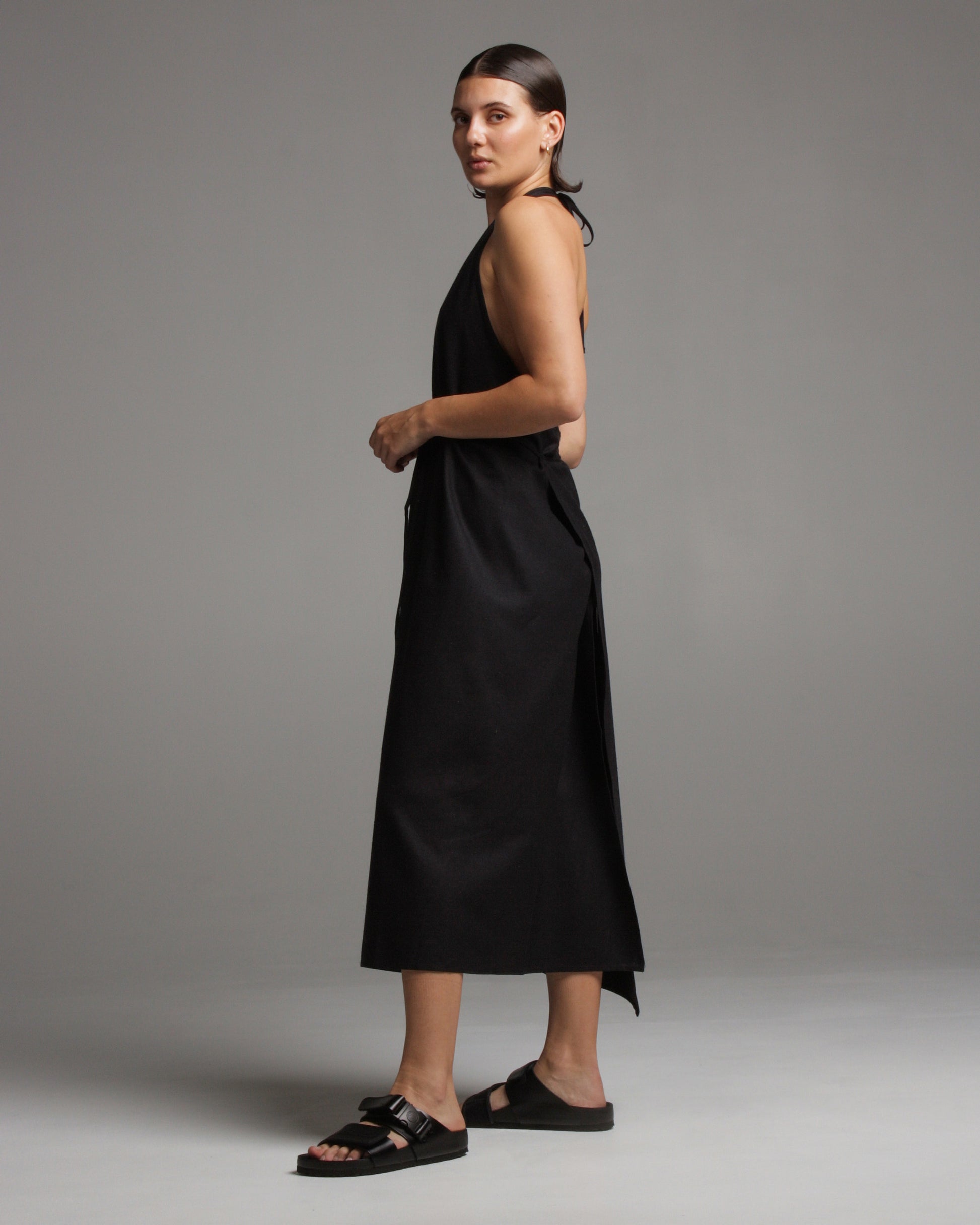 black apron dress Armen