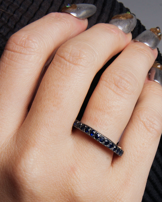 Ester Blue Sapphires Ring