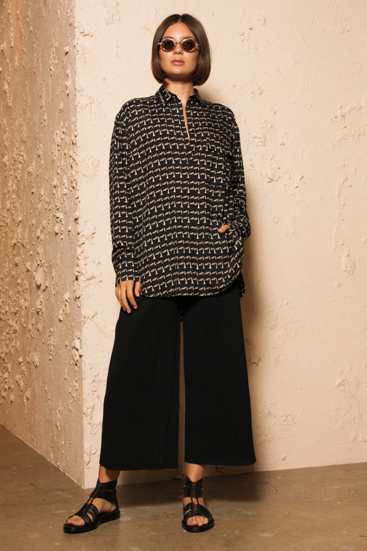 Tessa Eye Print Shirt