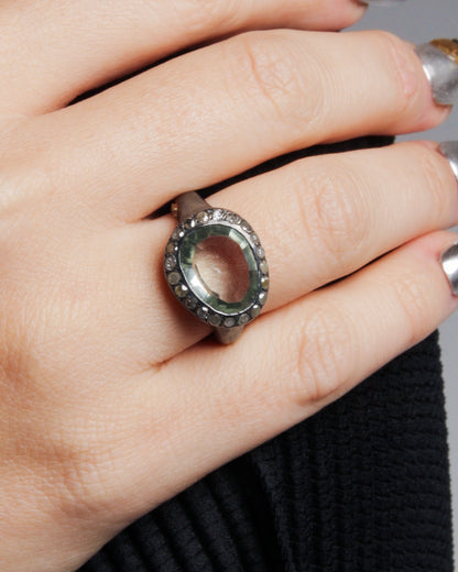 Olfat Prasiolite Ring