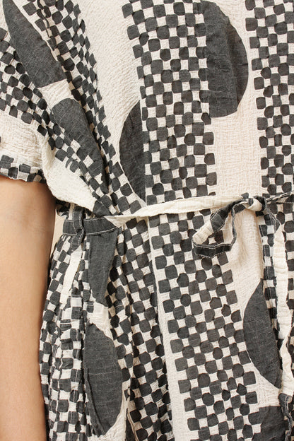 Printed Cauliflower Dress