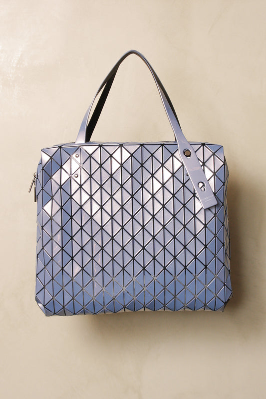 Metallic Row Hand Bag Glow Blue