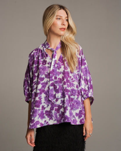 Tadia Magenta Blouse