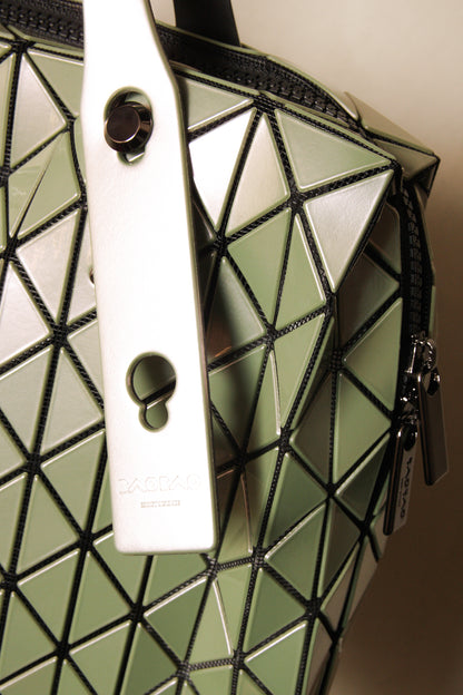 Metallic Row Hand Bag Glow Green