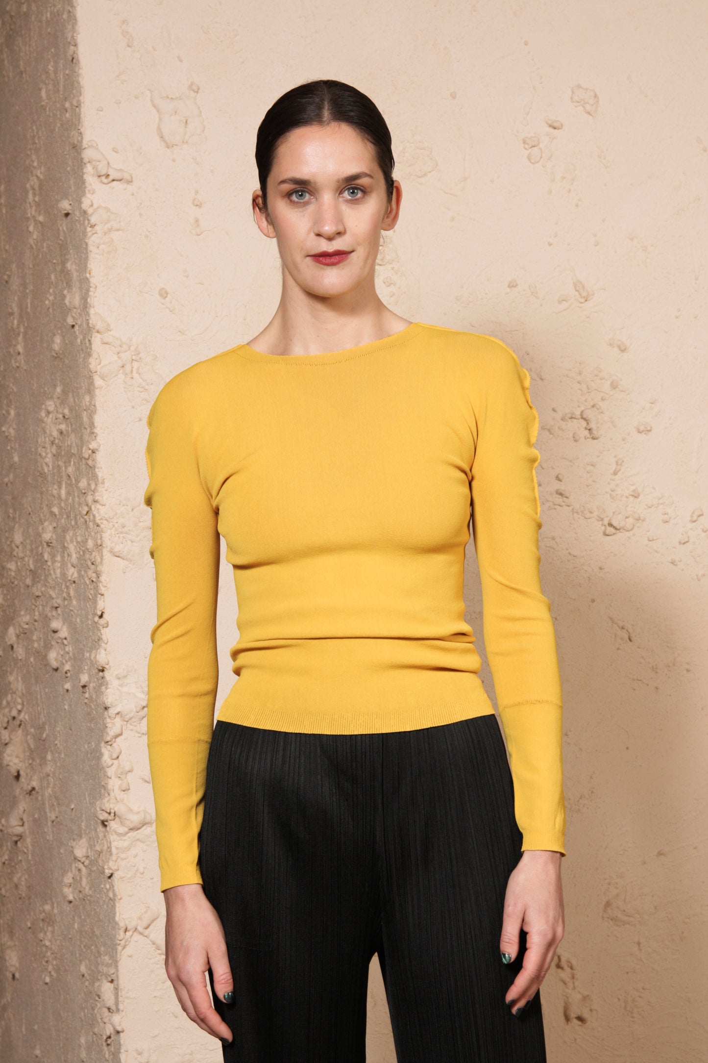 Airy APOC Top Mustard